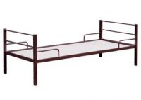 Одноярусные металлические кровати для хостелов и общежитий